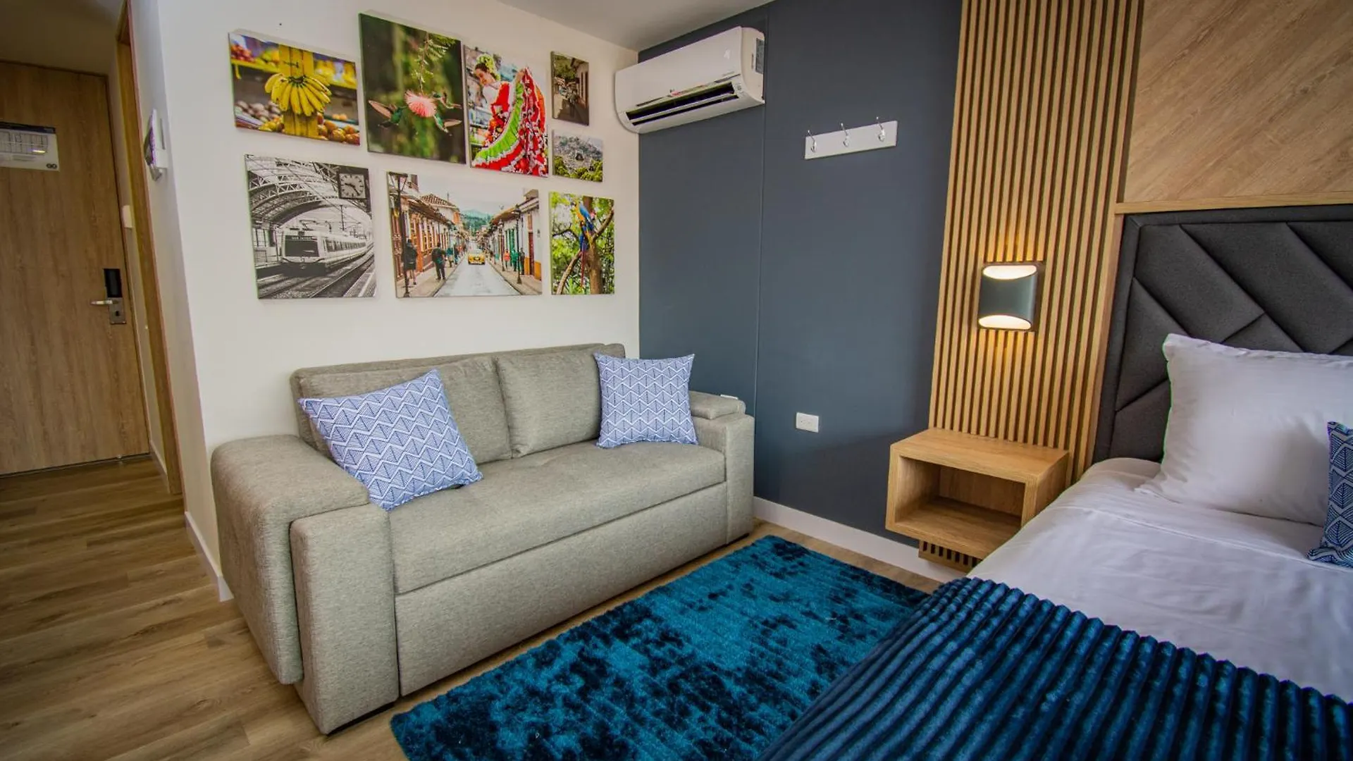 Apartment Unique Suite In El Poblado Cowork/ Gym / Fast Wifi Medellin Colombia